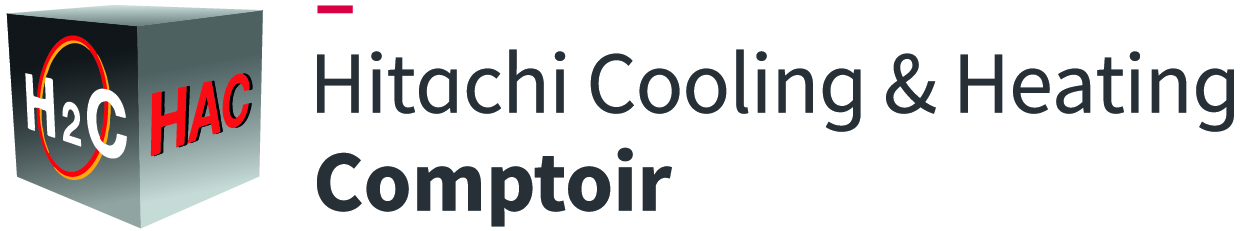 Logo HAC H2C Comptoir Hitachi Cooling & Heating