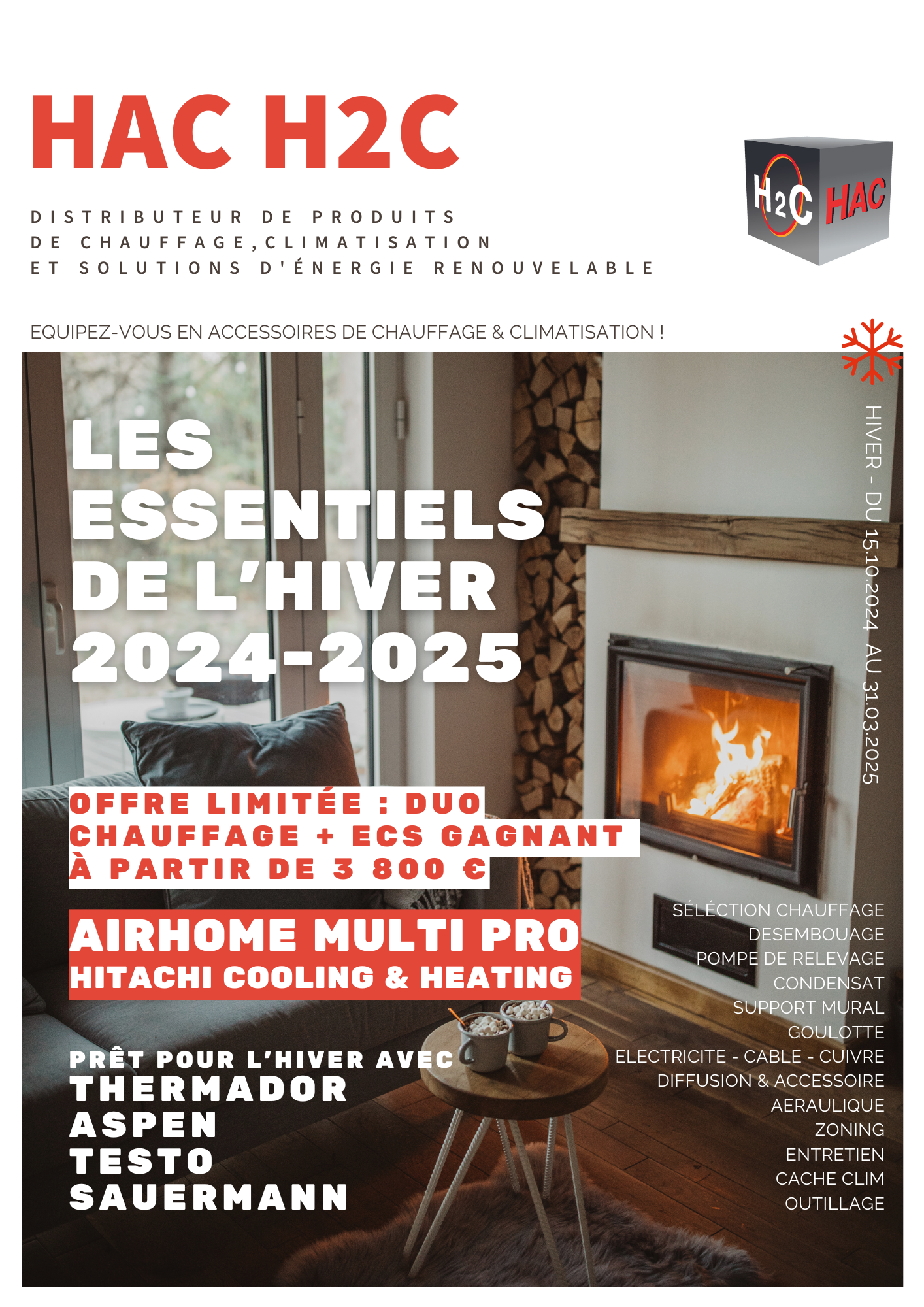 Découvrez notre catalogue les Essentiels de l'hiver 2024-2025