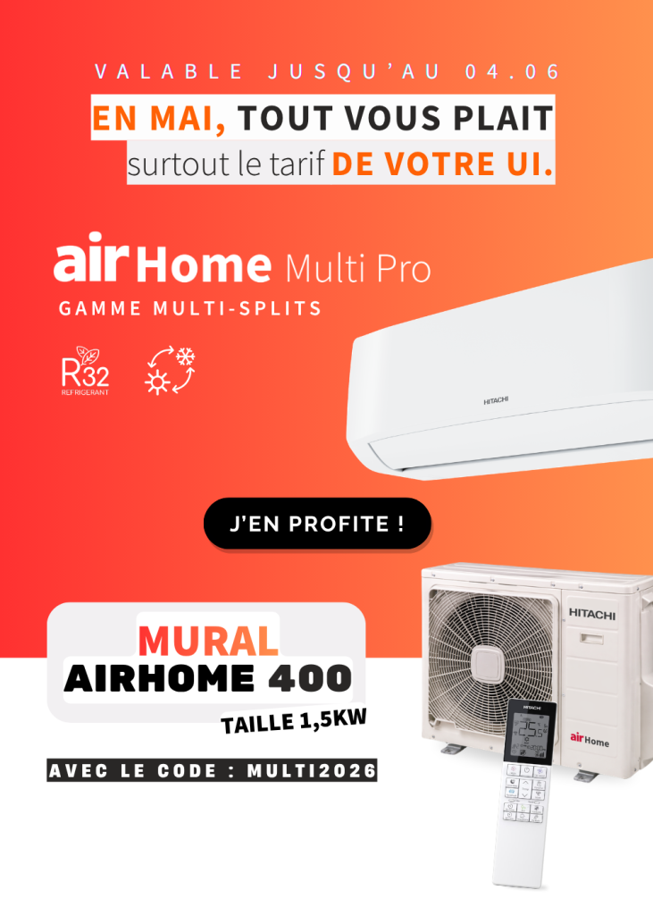 Pour un GE acheté, votre Mural AirHome400 1,5 kW à un prix imbattable