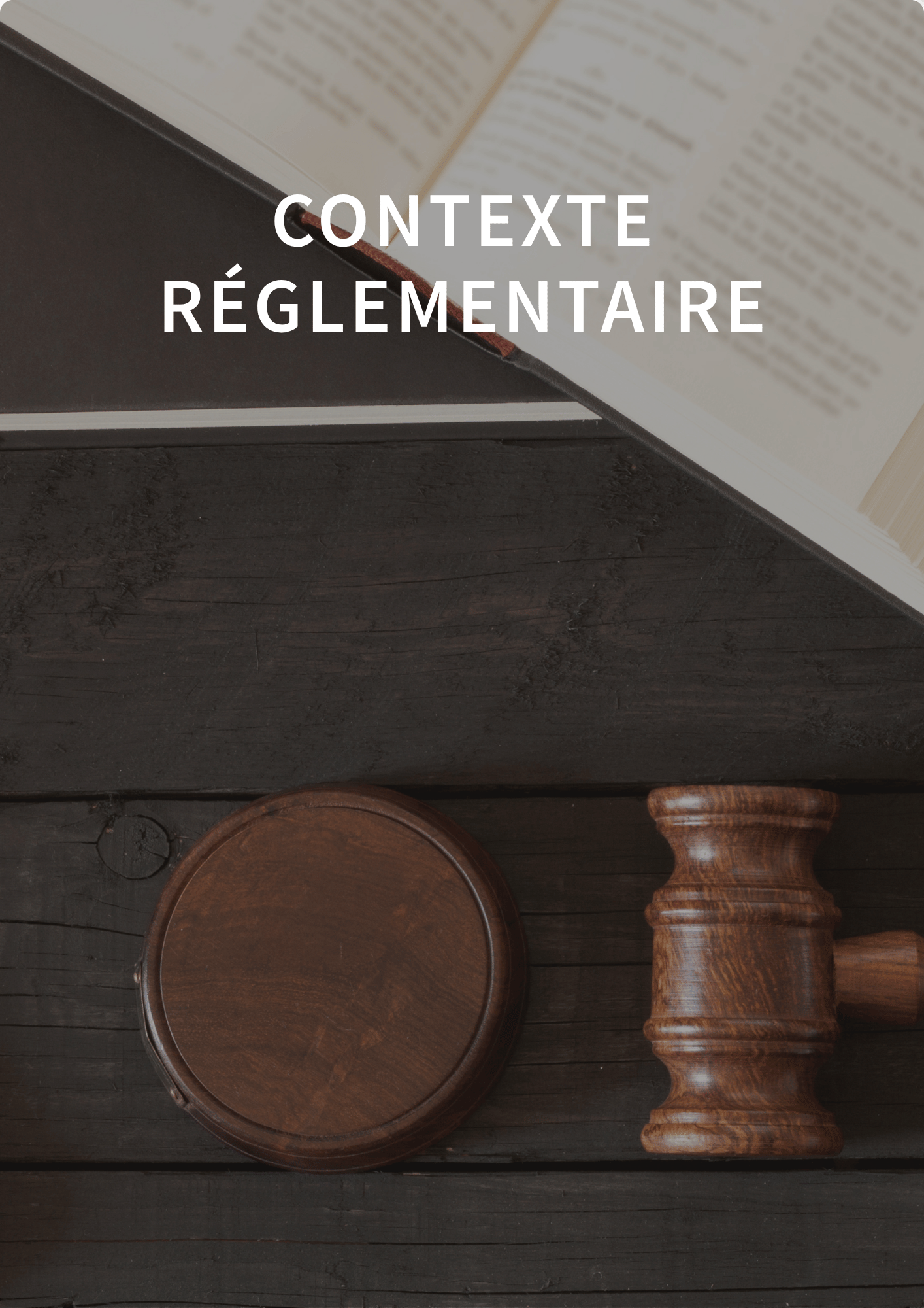 Infos contexte réglementaire