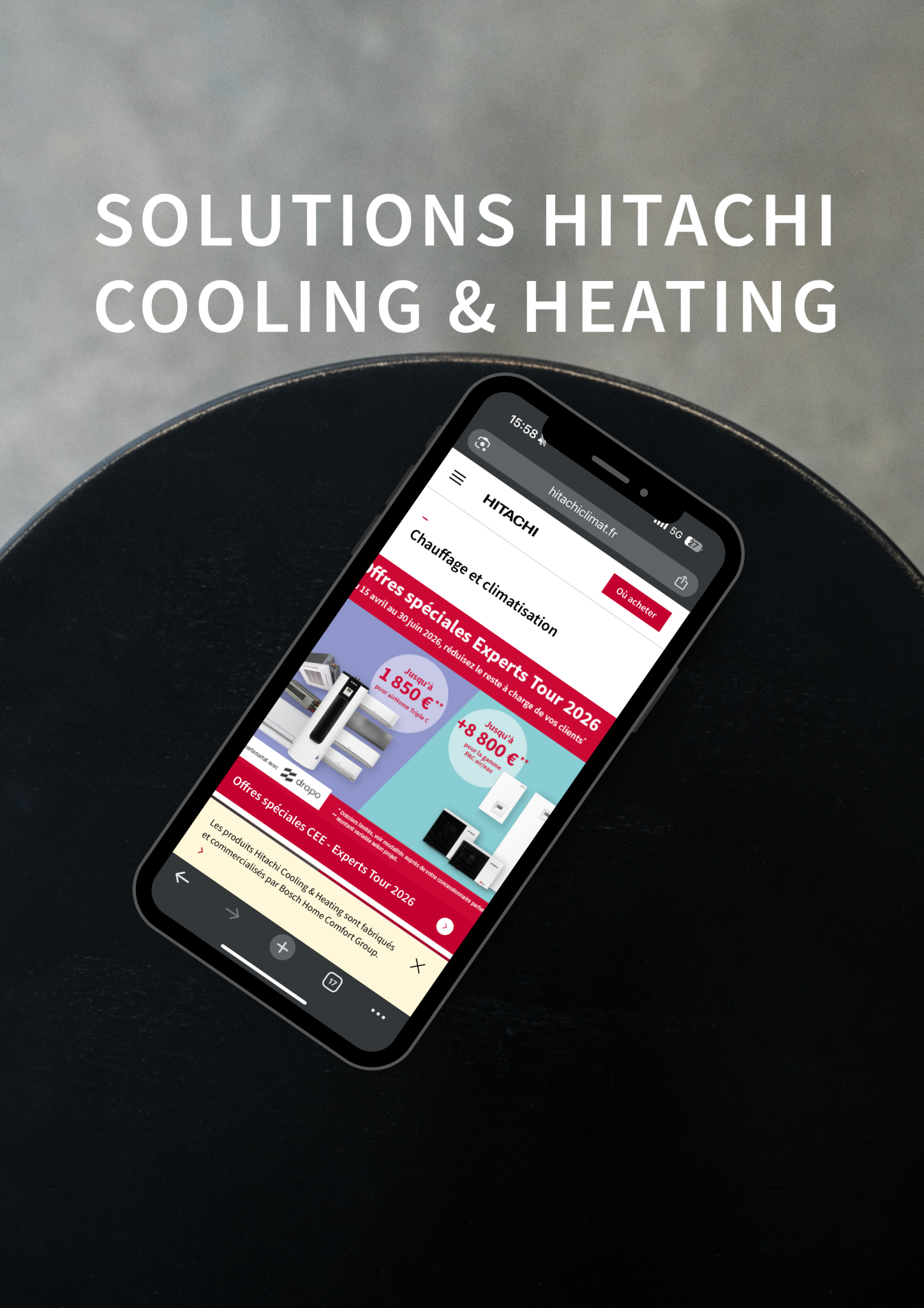 Infos solutions Hitachi Cooling & Heating