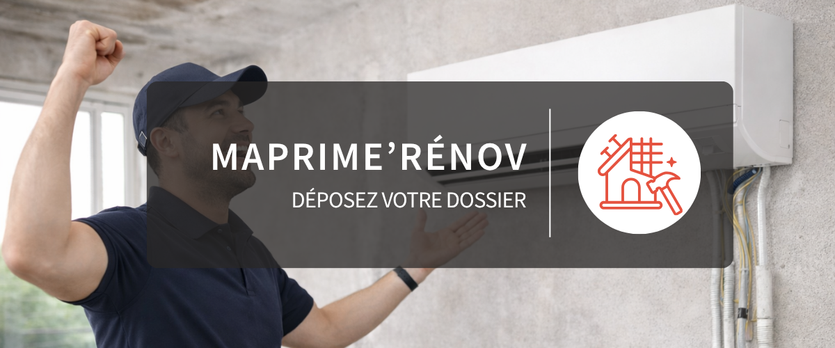 Ma Prime'Rénov déposez votre dossier